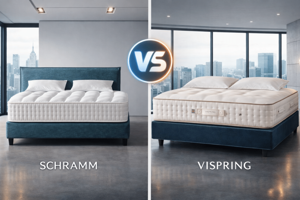 VI Spring vs Schramm: Welk luxe bed past bij u?